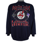 MLB (Tultex) - Cleveland Indians American League Sweatshirt 1995 X-Large Vintage Retro Baseball
