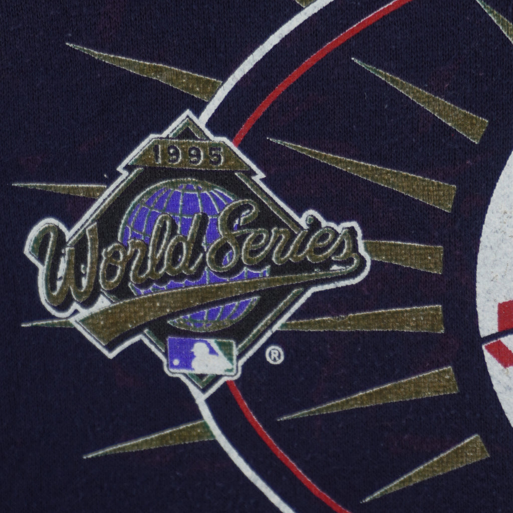 MLB (Tultex) - Cleveland Indians American League Sweatshirt 1995 X-Large Vintage Retro Baseball