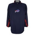 Reebok - Buffalo Bills Football 1/4 Zip Windbreaker 2000s X-Large Vintage Retro Football