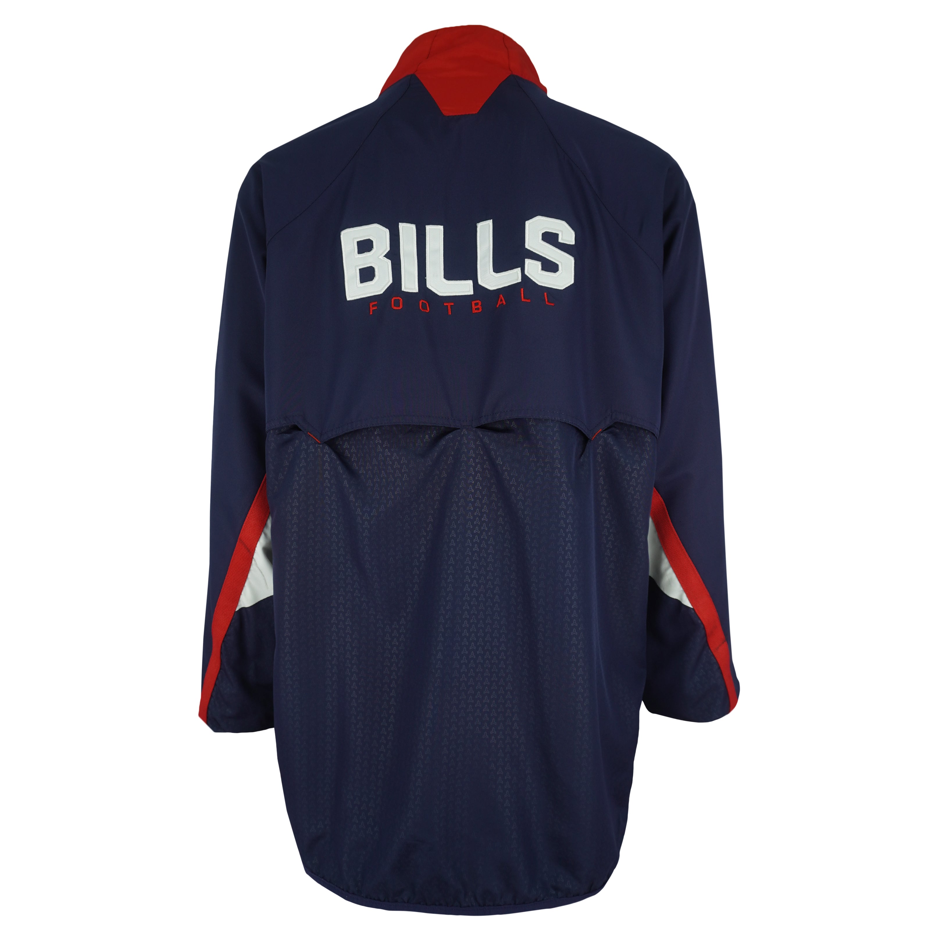 Reebok - Buffalo Bills Football 1/4 Zip Windbreaker 2000s X-Large Vintage Retro Football