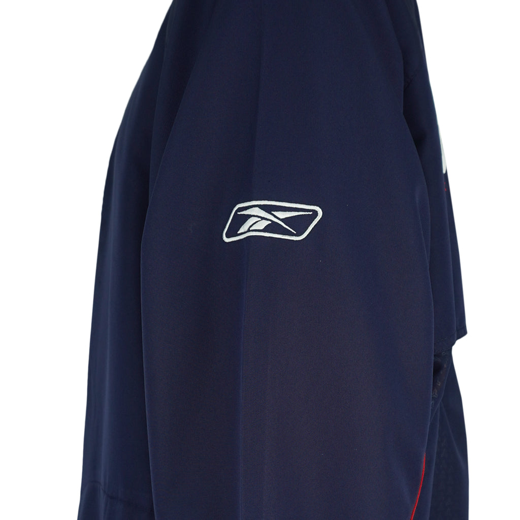 Reebok - Buffalo Bills Football 1/4 Zip Windbreaker 2000s X-Large Vintage Retro Football