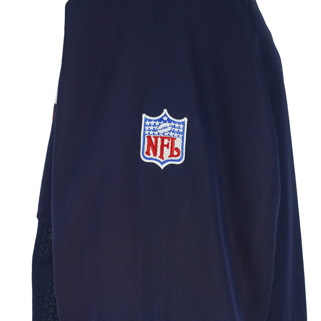 Reebok - Buffalo Bills Football 1/4 Zip Windbreaker 2000s X-Large Vintage Retro Football