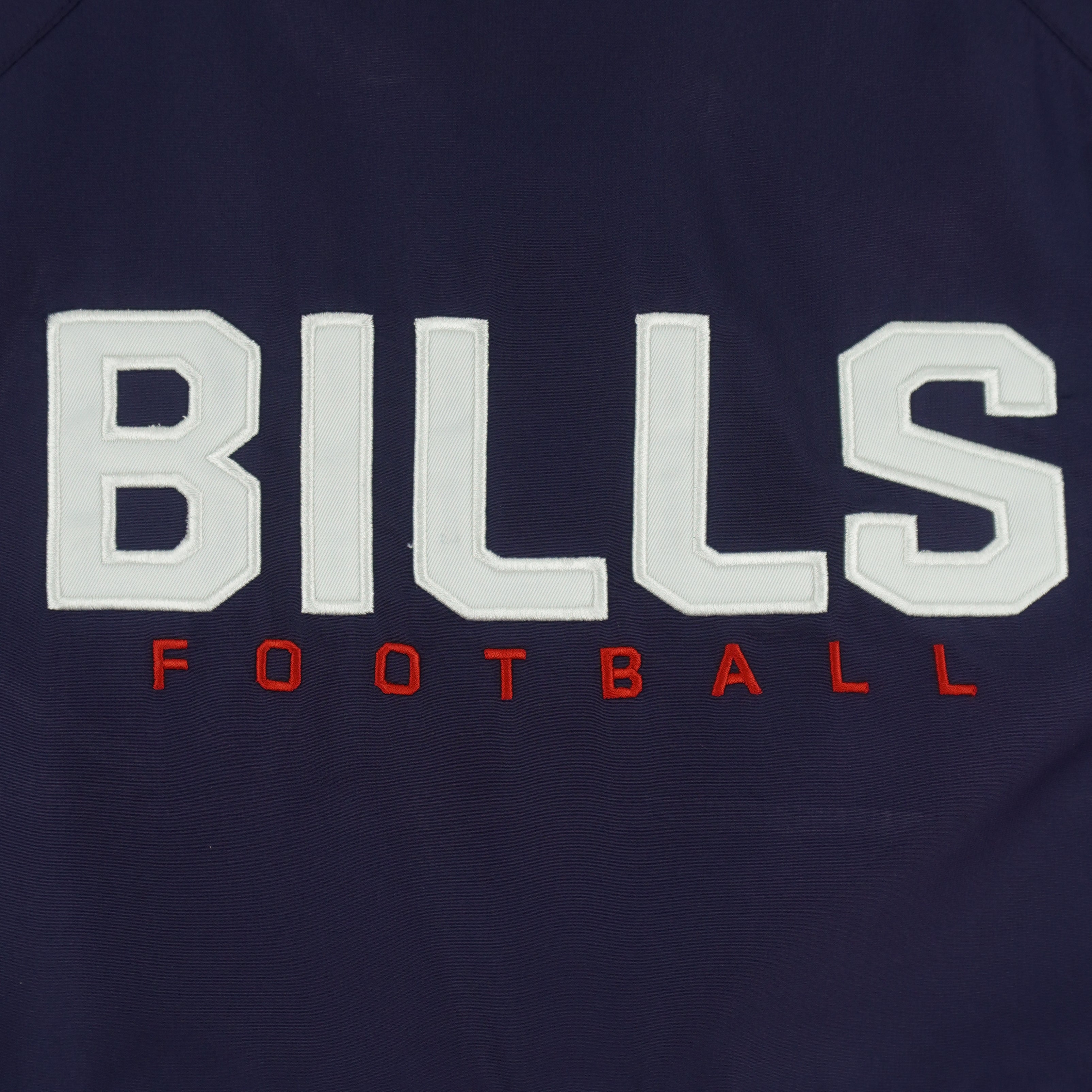 Reebok - Buffalo Bills Football 1/4 Zip Windbreaker 2000s X-Large Vintage Retro Football