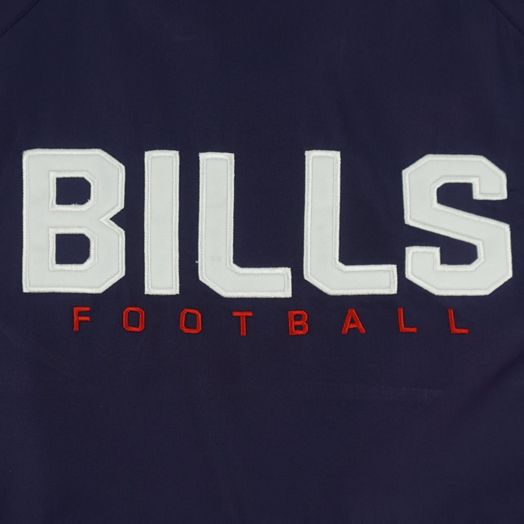 Reebok - Buffalo Bills Football 1/4 Zip Windbreaker 2000s X-Large Vintage Retro Football