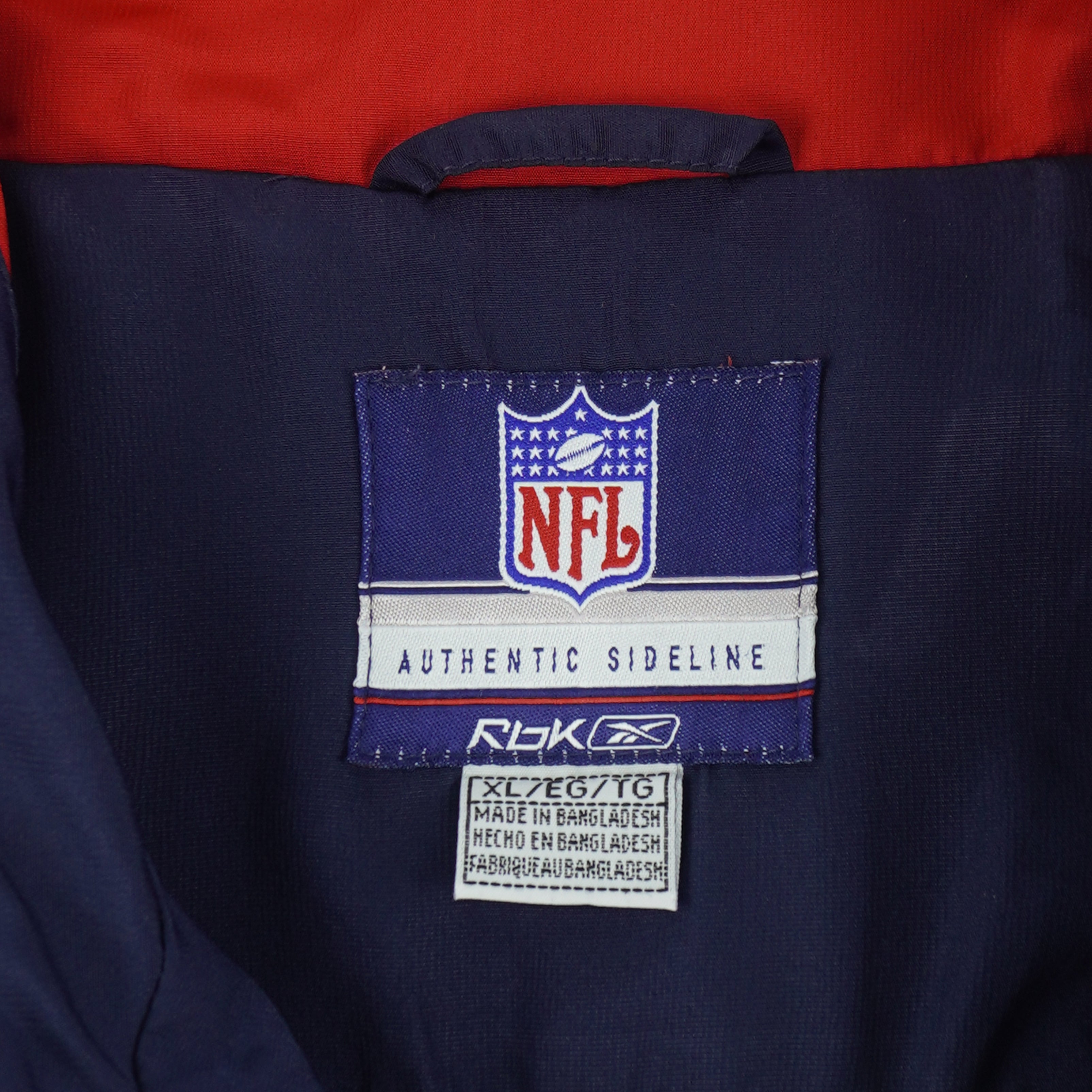 Reebok - Buffalo Bills Football 1/4 Zip Windbreaker 2000s X-Large Vintage Retro Football
