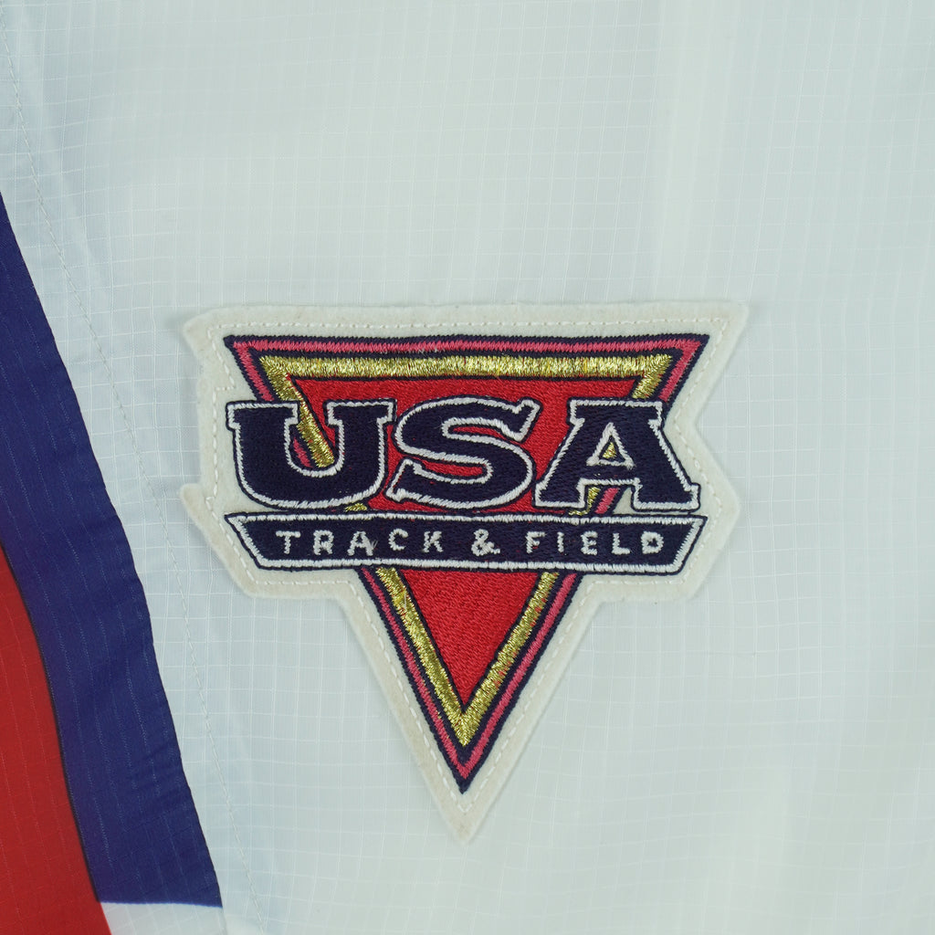 Nike - USA Track & Field Zip-Up Windbreaker 2000s X-Large Vintage Retro