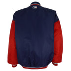 Starter - Cleveland Indians Bomber Jacket 1990s X-Large Vintage Retro Baseball