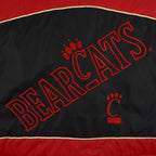 NCAA (Pro Player) - Cincinnati Bearcats Puffer Jacket 1990s Medium Vintage Retro