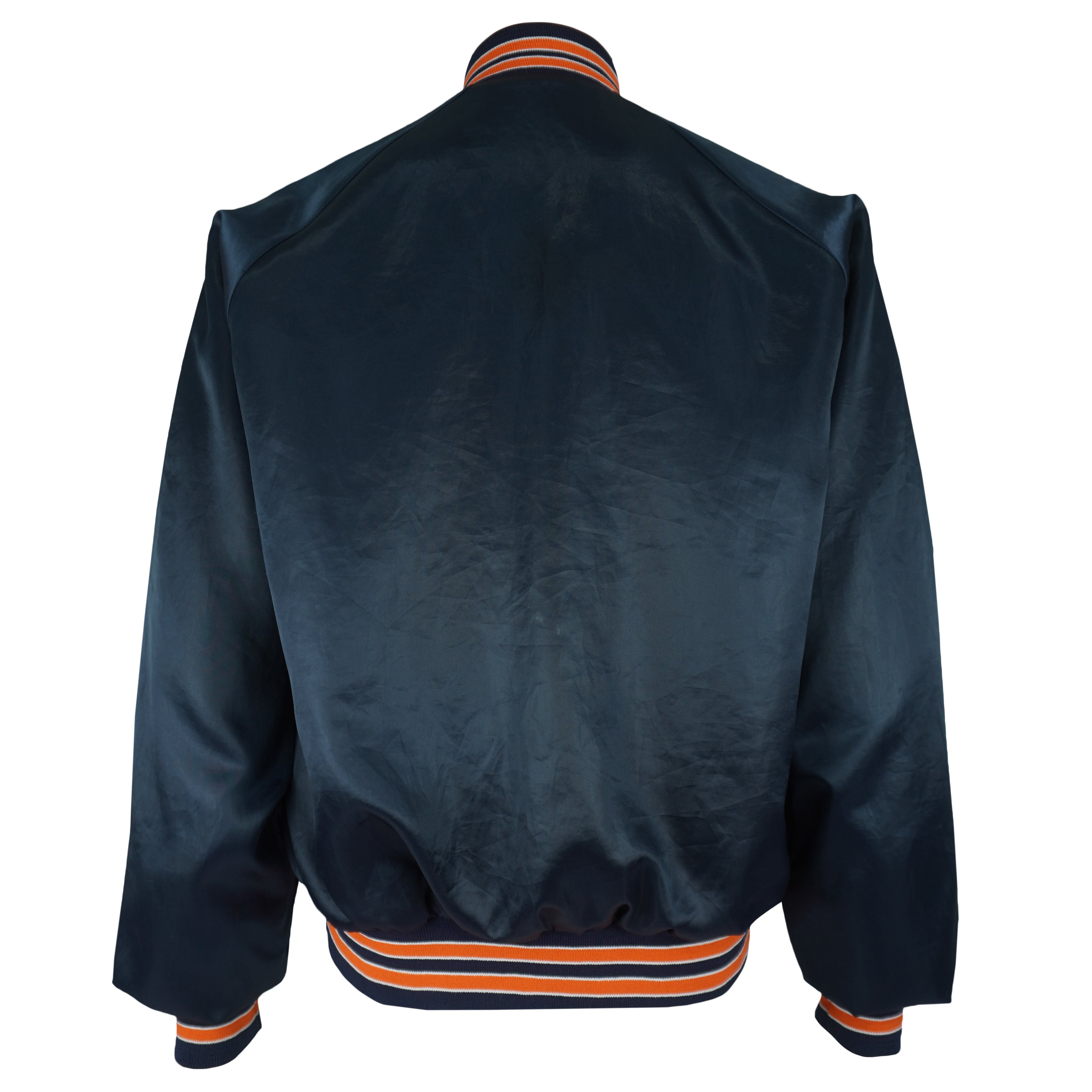 NFL - Chicago Bears Satin Jacket 1990s Medium Vintage Retro Football