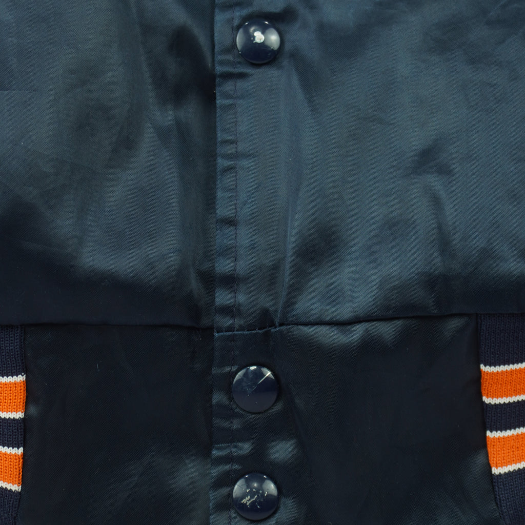 NFL - Chicago Bears Satin Jacket 1990s Medium Vintage Retro Football