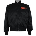 Starter - San Francisco 49ers Embroidered Satin Jacket 1990s Medium Vintage Retro Football