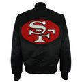 Starter - San Francisco 49ers Embroidered Satin Jacket 1990s Medium Vintage Retro Football