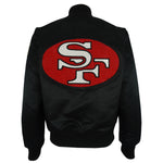 Starter - San Francisco 49ers Embroidered Satin Jacket 1990s Medium