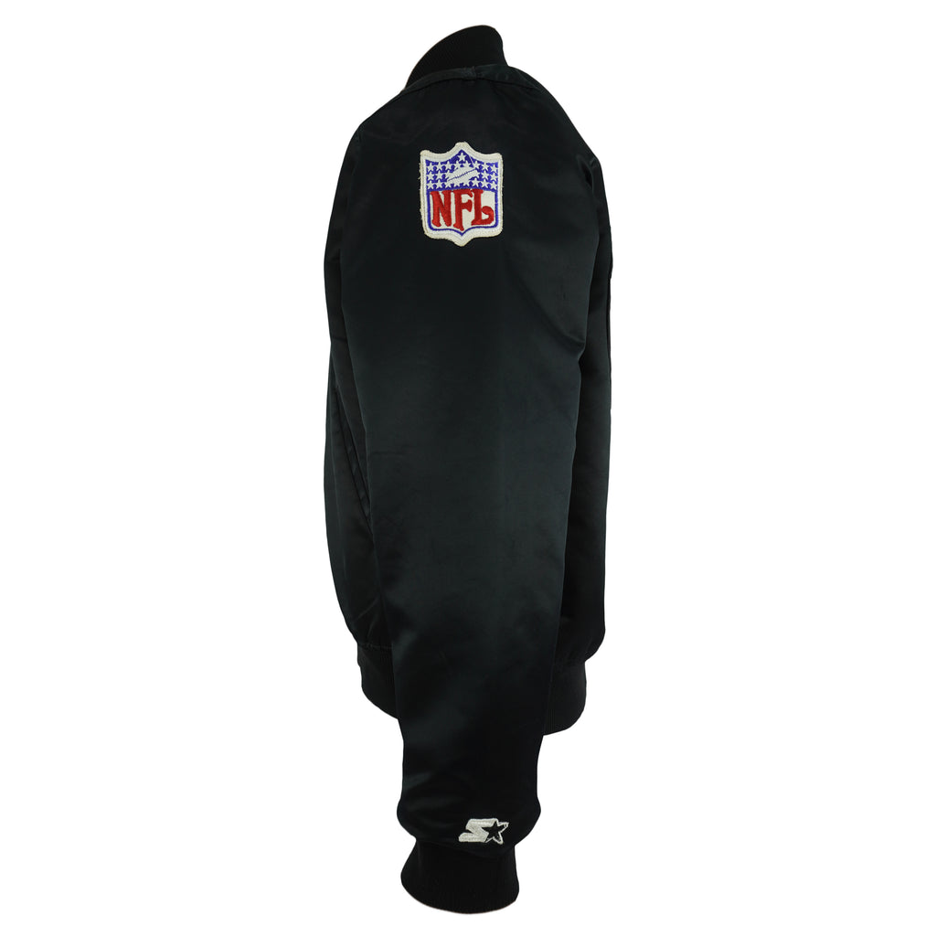 Starter - San Francisco 49ers Embroidered Satin Jacket 1990s Medium Vintage Retro Football