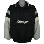 Starter - Chicago White Sox Pullover Windbreaker 1990s Large Vintage Retro Baseball