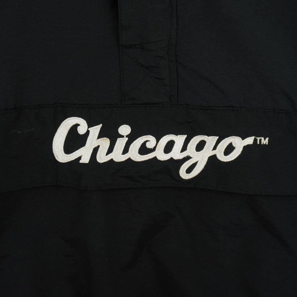 Starter - Chicago White Sox Pullover Windbreaker 1990s Large Vintage Retro Baseball