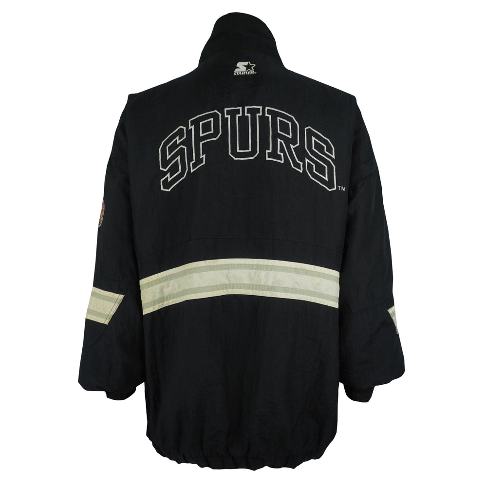 Starter - San Antonio Spurs Basketball Windbreaker 1990s XX-Large Vintage Retro Basketball