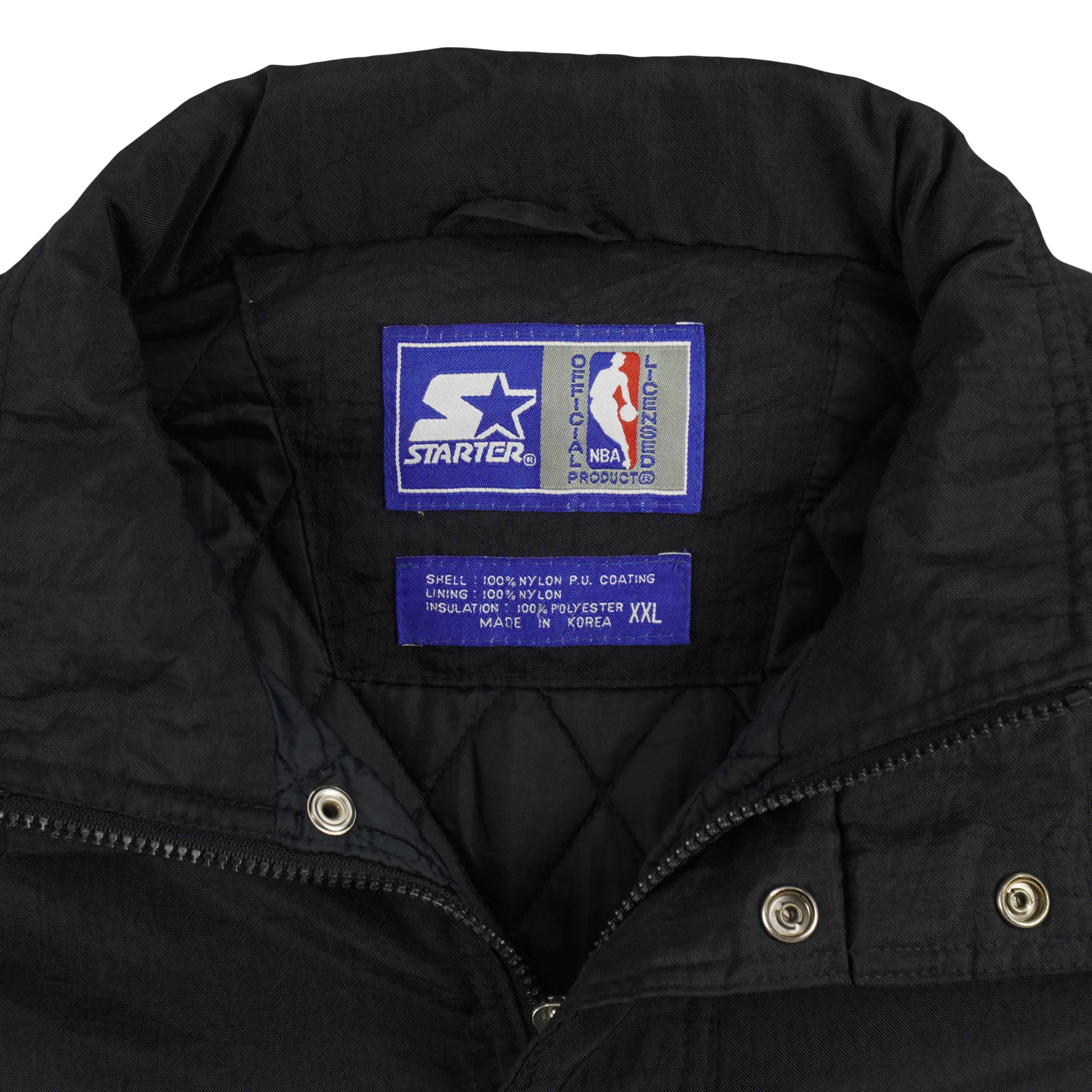 Starter - San Antonio Spurs Basketball Windbreaker 1990s XX-Large Vintage Retro Basketball