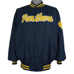 Vintage (Dunbrooke) - Panthers Embroidered Satin Jacket 1990s XX-Large