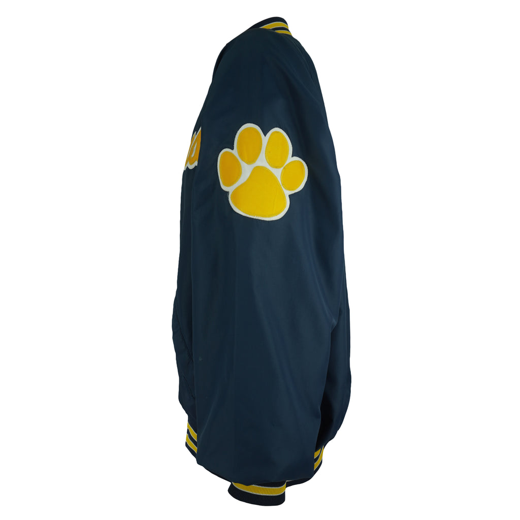 Vintage (Dunbrooke) - Panthers Embroidered Satin Jacket 1990s XX-Large