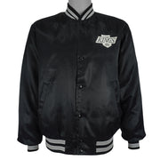 NHL (Swingster) - Los Angeles Kings Satin Jacket 1990s Medium Vintage Retro Hockey