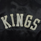 NHL (Swingster) - Los Angeles Kings Satin Jacket 1990s Medium Vintage Retro Hockey