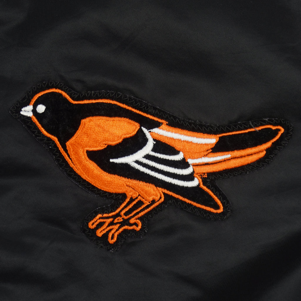 Starter (Diamond Collection) - Baltimore Orioles Satin Jacket 1990s Large Vintage Retro Baseball