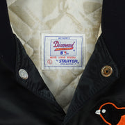 Starter (Diamond Collection) - Baltimore Orioles Satin Jacket 1990s Large Vintage Retro Baseball