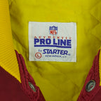Starter - Washington Redskins Satin Jacket 1990s Large Vintage Retro Football