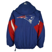 Starter - New England Patriots Embroidered Windbreaker 1990s X-Large Vintage Retro Football