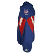 Starter - New England Patriots Embroidered Windbreaker 1990s X-Large Vintage Retro Football
