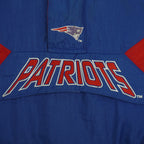 Starter - New England Patriots Embroidered Windbreaker 1990s X-Large Vintage Retro Football