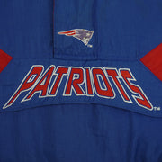 Starter - New England Patriots Embroidered Windbreaker 1990s X-Large Vintage Retro Football