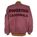 NFL (Campri) - Phoenix Cardinals Spell-Out Varsity Jacket 1990s Large Vintage Retro Football
