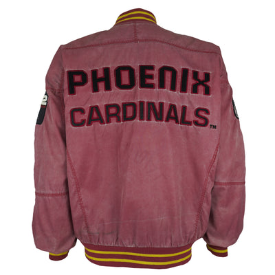 NFL (Campri) - Phoenix Cardinals Spell-Out Jacket 1990s Large