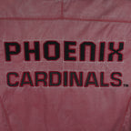 NFL (Campri) - Phoenix Cardinals Spell-Out Varsity Jacket 1990s Large Vintage Retro Football