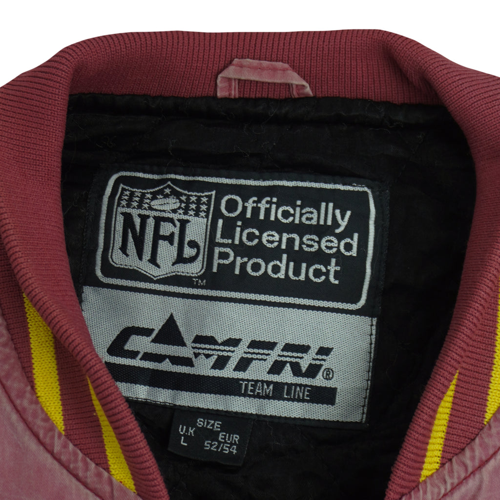 NFL (Campri) - Phoenix Cardinals Spell-Out Varsity Jacket 1990s Large Vintage Retro Football