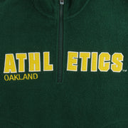 MLB - Oakland Athletics Fleece Pullover 1990s Medium Vintage Retro Baseball