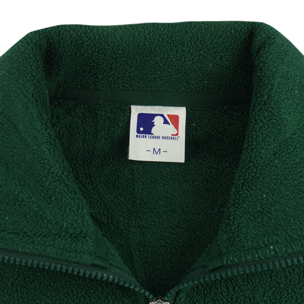 MLB - Oakland Athletics Fleece Pullover 1990s Medium Vintage Retro Baseball