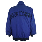 NHL (Pro Player) - Vancouver Canucks Reversible Jacket 1990s Large Vintage Retro Hockey