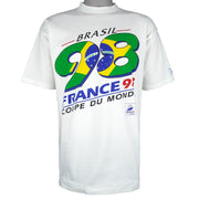 Vintage - World Cup Final France VS Brazil T-Shirt 1998 Large Vintage Retro