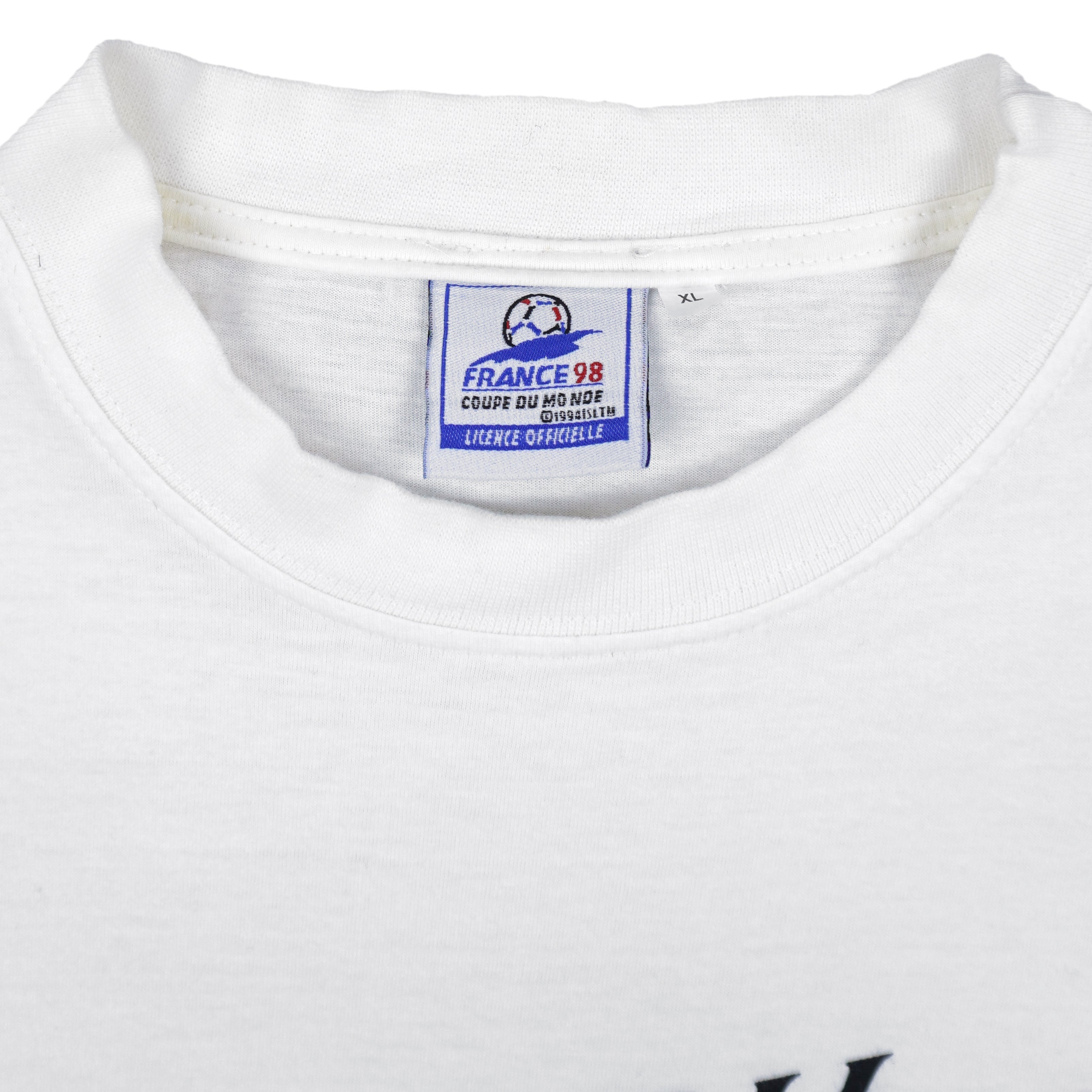 Vintage - World Cup Final France VS Brazil T-Shirt 1998 Large Vintage Retro