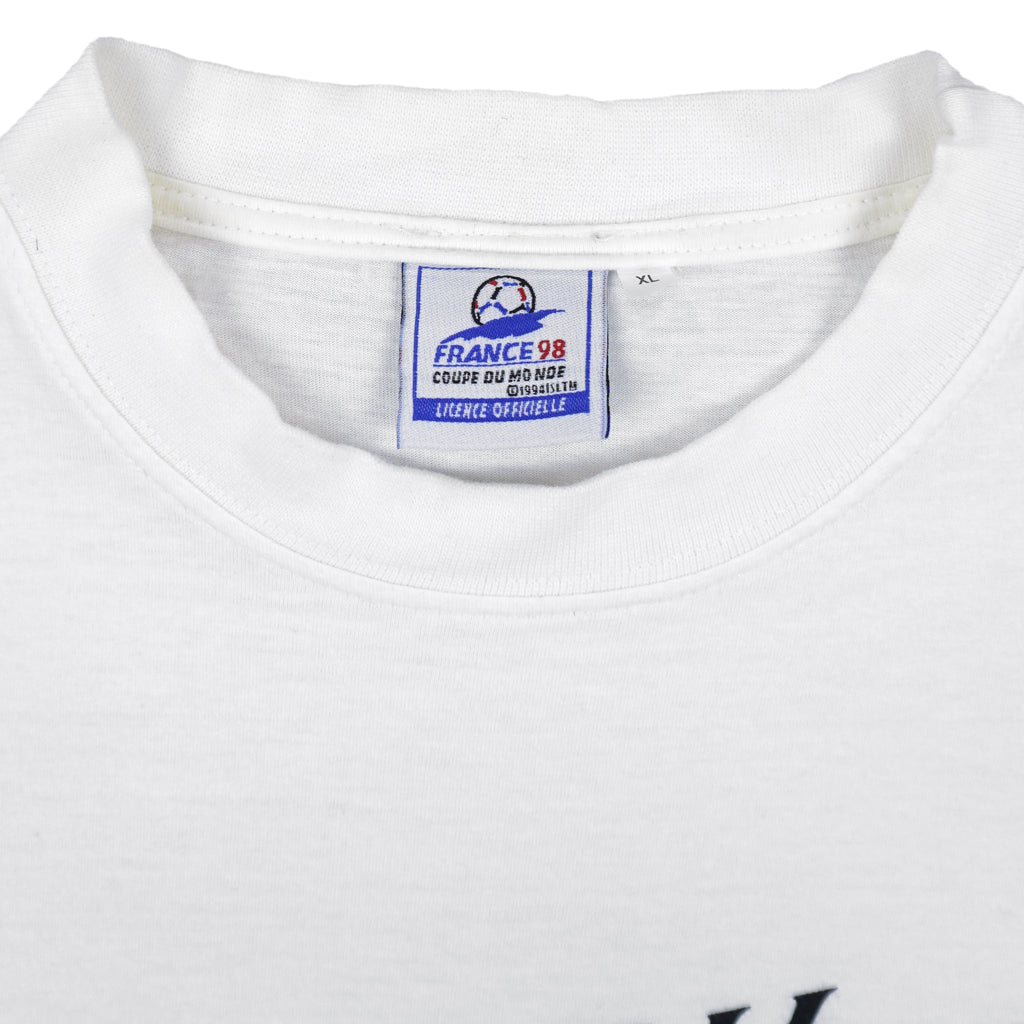 Vintage - World Cup Final France VS Brazil T-Shirt 1998 Large Vintage Retro