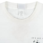 Vintage (Coed Sportwear) - It's All About Soccer Spell-Out T-Shirt 1990s X-Large Vintage Retro