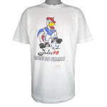 Vintage - France 98 Jules Equipe de France T-Shirt 1998 X-Large