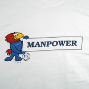 Vintage - France 98 Manpower Spell-Out T-Shirt 1998 Large Vintage Retro