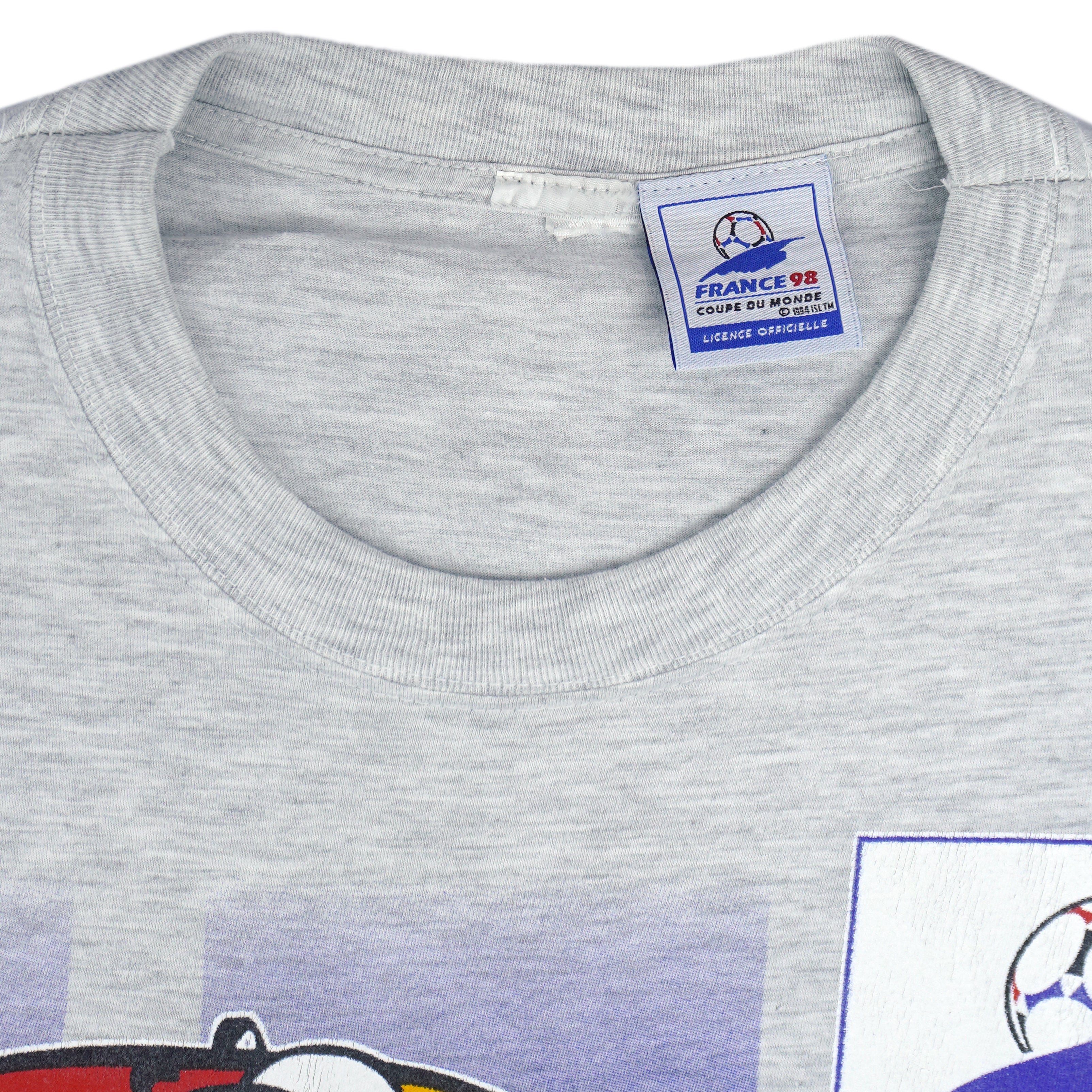 Vintage - World Cup France 98 Big Mascot T-Shirt 1998 Large Vintage Retro