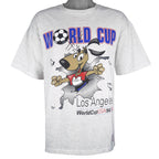Vintage (Nutmeg) - World Cup Soccer Los Angeles USA T-Shirt 1994 X-Large Vintage Retro