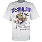 Vintage (Nutmeg) - World Cup Soccer Los Angeles USA T-Shirt 1994 X-Large Vintage Retro