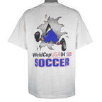 Vintage (Nutmeg) - World Cup Soccer Los Angeles USA T-Shirt 1994 X-Large Vintage Retro